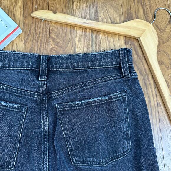 Abercrombie & Fitch Black Distressed The Skinny High Rise Jeans - Picture 6 of 7